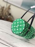 Louis Vuitton Green Monogram Papillon M46206 Jacquard Velvet