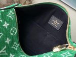 Louis Vuitton Green Monogram Papillon M46206 Jacquard Velvet