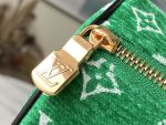 Louis Vuitton Green Monogram Papillon M46206 Jacquard Velvet