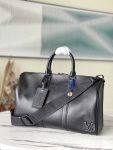 Louis Vuitton Keepall 40 M57088 Aerogram Black