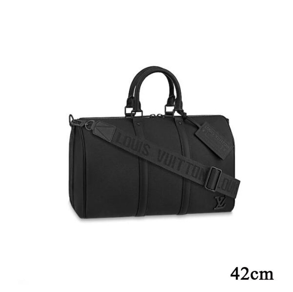 Louis Vuitton Keepall 40 M57088 Aerogram Black