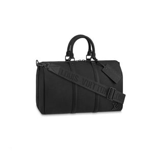 Louis Vuitton Keepall 40 M57088 Aerogram Black