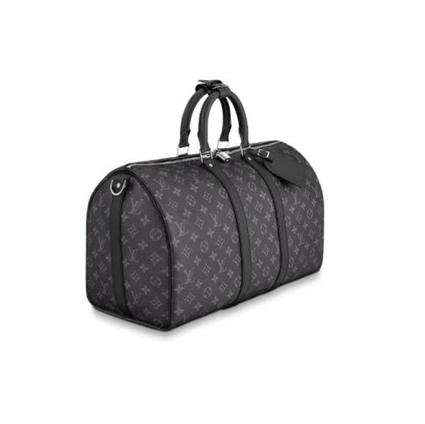 Louis Vuitton Keepall 45 Monogram Eclipse Canvas M40569