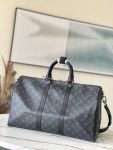 Louis Vuitton Keepall 45 Monogram Eclipse Canvas M40569