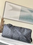 Louis Vuitton Keepall 45 Monogram Eclipse Canvas M40569