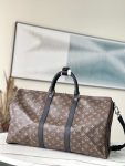 Louis Vuitton Keepall 45 Monogram M56711 Black Handle