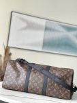 Louis Vuitton Keepall 45 Monogram M56711 Black Handle