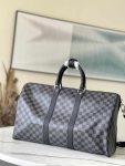 Louis Vuitton Keepall 45 Damier Graphite Canvas N41418