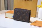 Louis Vuitton LOU Wallet Monogram Canvas M81461 Short Zipper Unisex