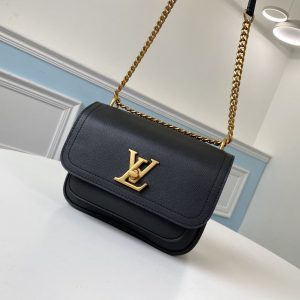 Louis Vuitton Lockme Chain 23cm Black PM M57073 9