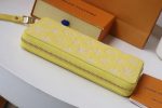 Louis Vuitton Long Wallet Zipper Women Wallet Yellow M81427