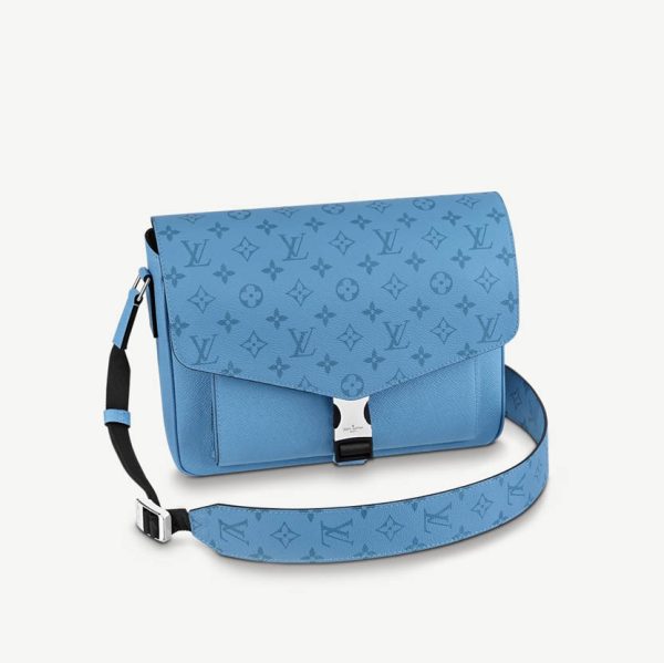 Louis Vuitton M30745 New Messenger Blue Taigarama