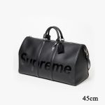 Louis Vuitton M53419 Keepall 45 Black Supreme EPI