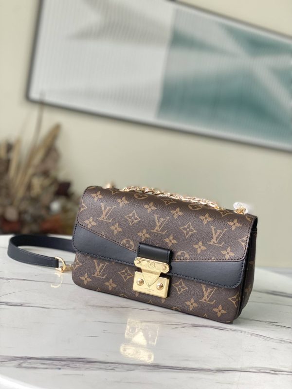 Louis Vuitton Marceau Black Brown Monogram M46126 M46127