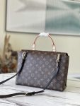 Louis Vuitton Marignan Monogram Black Beige Seasme M44259