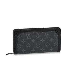 Louis Vuitton Men Trunk Zipper Wallet Long M80558