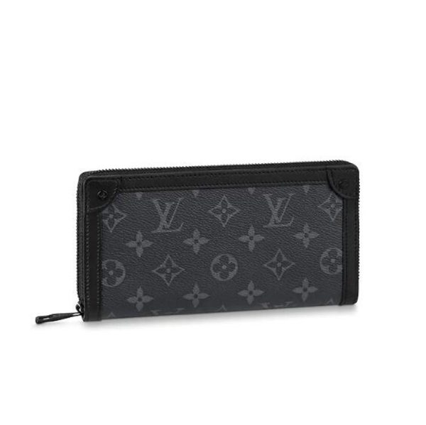 Louis Vuitton Men Trunk Zipper Wallet Long M80558