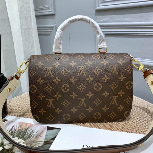 Louis Vuitton Monogram Canvas Vaugirard M44354 Black Red Cream