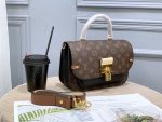 Louis Vuitton Monogram Canvas Vaugirard M44354 Black Red Cream