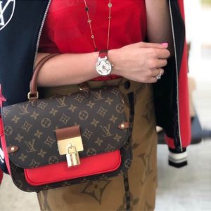 Louis Vuitton Monogram Canvas Vaugirard M44548 Red 1