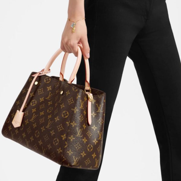 Louis Vuitton Montaigne BB MM Monogram Canvas M41055 M41056