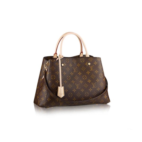 Louis Vuitton Montaigne BB MM Monogram Canvas M41055 M41056