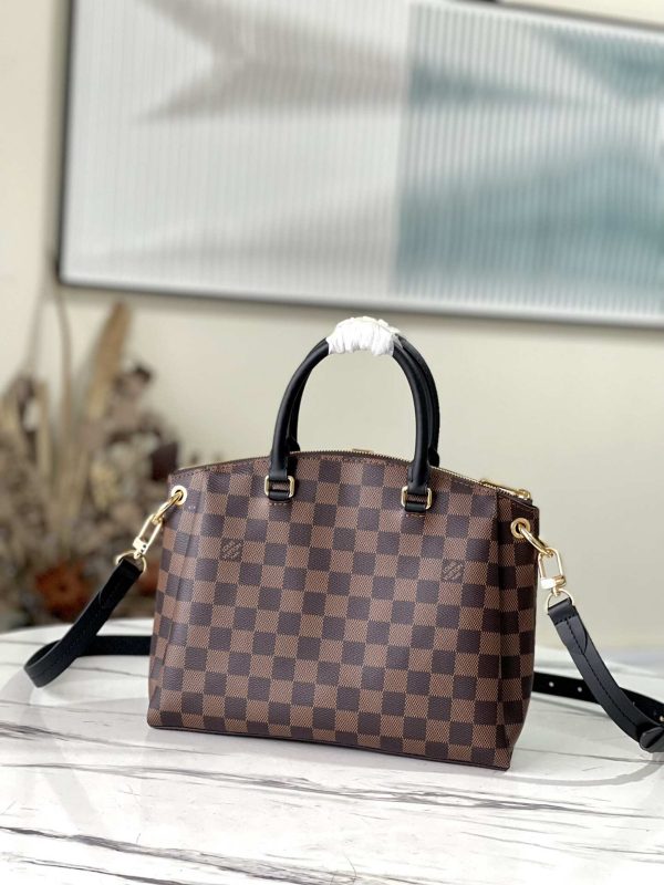 Louis Vuitton Odeon Tote PM MM N45283 N45282 Damier Ebene Canvas