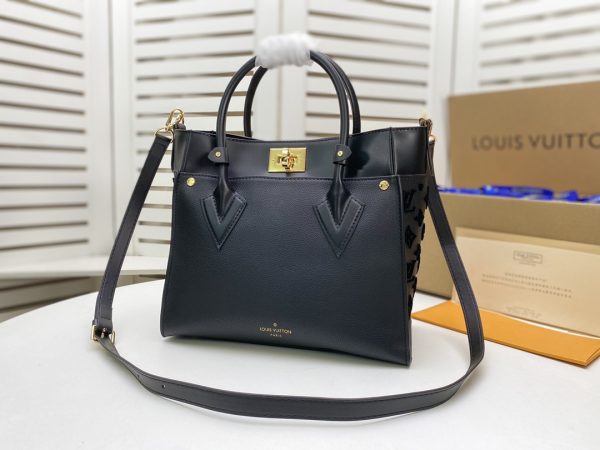 Louis Vuitton On My Side Bag MM M53823 Black