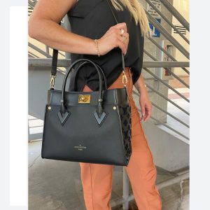 Louis Vuitton On My Side Bag M53823 Black 9