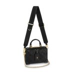 Louis Vuitton Petite Malle Souple M45393 M45394 Black White