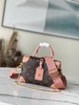 Louis Vuitton Petite Malle Souple M45531 Monogram Pink