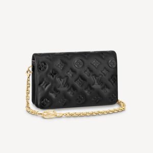 Louis Vuitton Pochette Coussin Black M80742