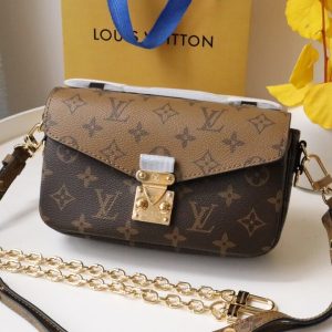 Louis Vuitton Pochette Metis EAST WEST M46279 Brown 1