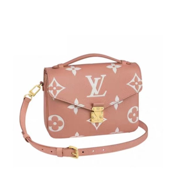 Louis Vuitton Pochette Metis M46302 Rose Milk Pink