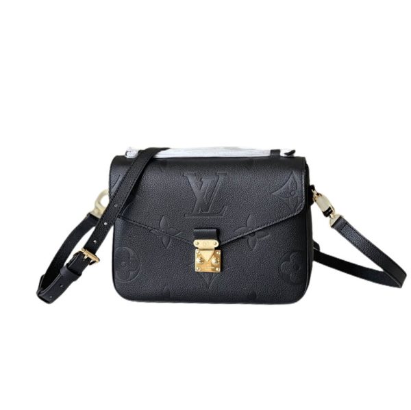 Louis Vuitton Pochette Metis M59211 Black S-Lock