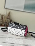 Louis Vuitton SPEEDY 20 Bandoulière Black Pink Monogram M46088