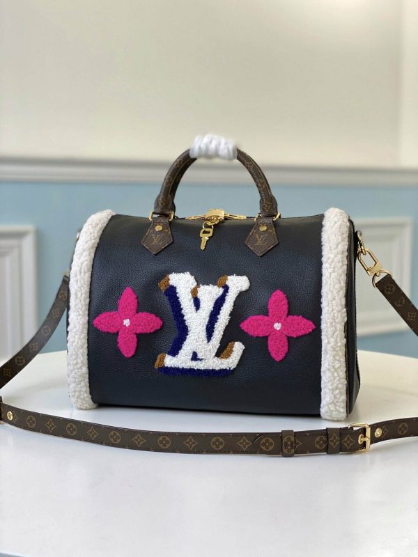 Louis Vuitton SPEEDY Bandoulière 30 Teddy M56966