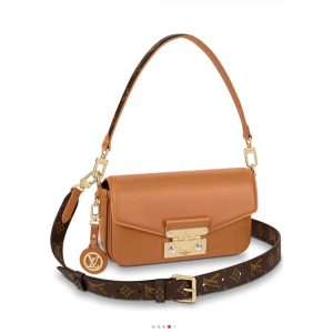 Louis Vuitton SWING M20396 Brown Leather