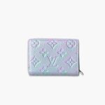 Louis Vuitton Stardust Zipper Short Women Wallet Blue M81565