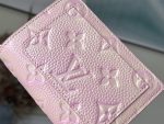 Louis Vuitton Stardust Zipper Short Women Wallet Pink M81529