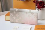 Louis Vuitton Sunset Women Long Wallet M81276 Envelope