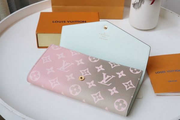 Louis Vuitton Sunset Women Long Wallet M81276 Envelope