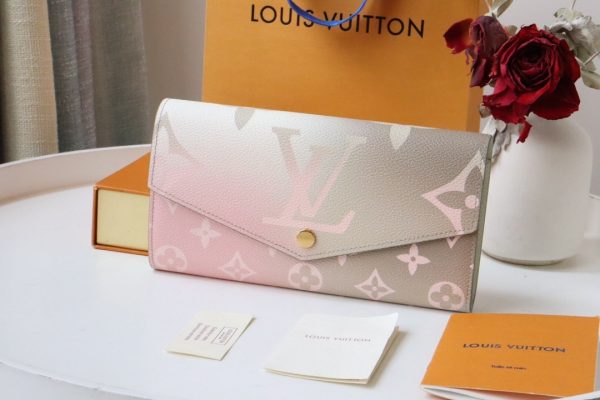 Louis Vuitton Sunset Women Long Wallet M81276 Envelope