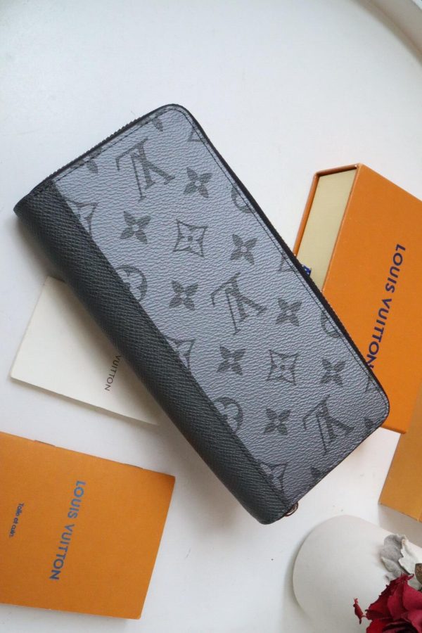 Louis Vuitton M30841 Wallet Vertical Taigarama Men Long