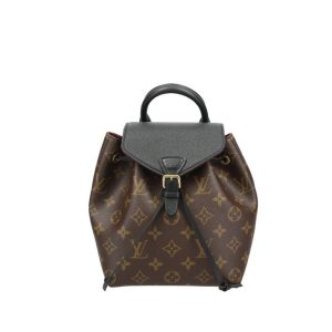 Louis Vuitton Backpack M45516 M45502 Black Monogram Montsouris
