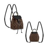 Louis Vuitton Backpack M45516 M45502 Black Monogram Montsouris