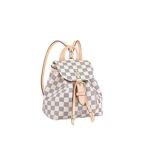 Louis Vuitton 18 Backpack  N44026 Damier Azur Canvas