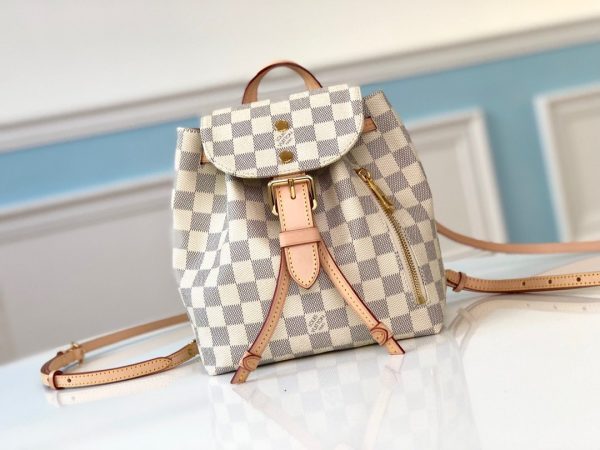 Louis Vuitton 18 Backpack  N44026 Damier Azur Canvas