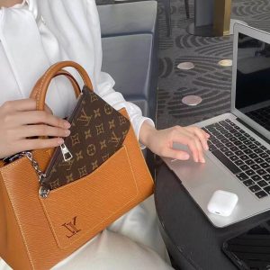 Women Handbag TOPHANDLE M59952 M59953 Marelle Tote 4colors 2sizes Louis Vuitton 22