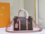 Louis Vuitton MM BB Open Handbag Soufflot M44816 M44815